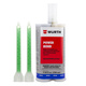 Exactly how do you remove the plastic that comes on a new power bond cartridge such that I can put the nozzle on
