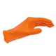 Nitrile Gloves - Heavy Weight - Orange - Textured (50/Box) - Large Questions & Answers